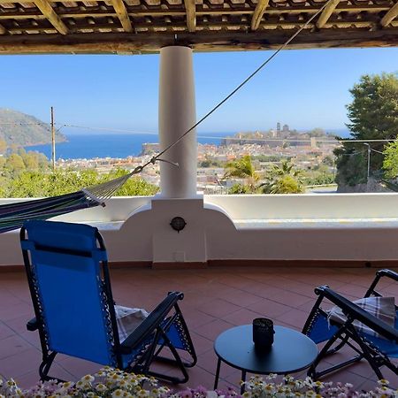 Villa La Milanina Lipari  Bagian luar foto