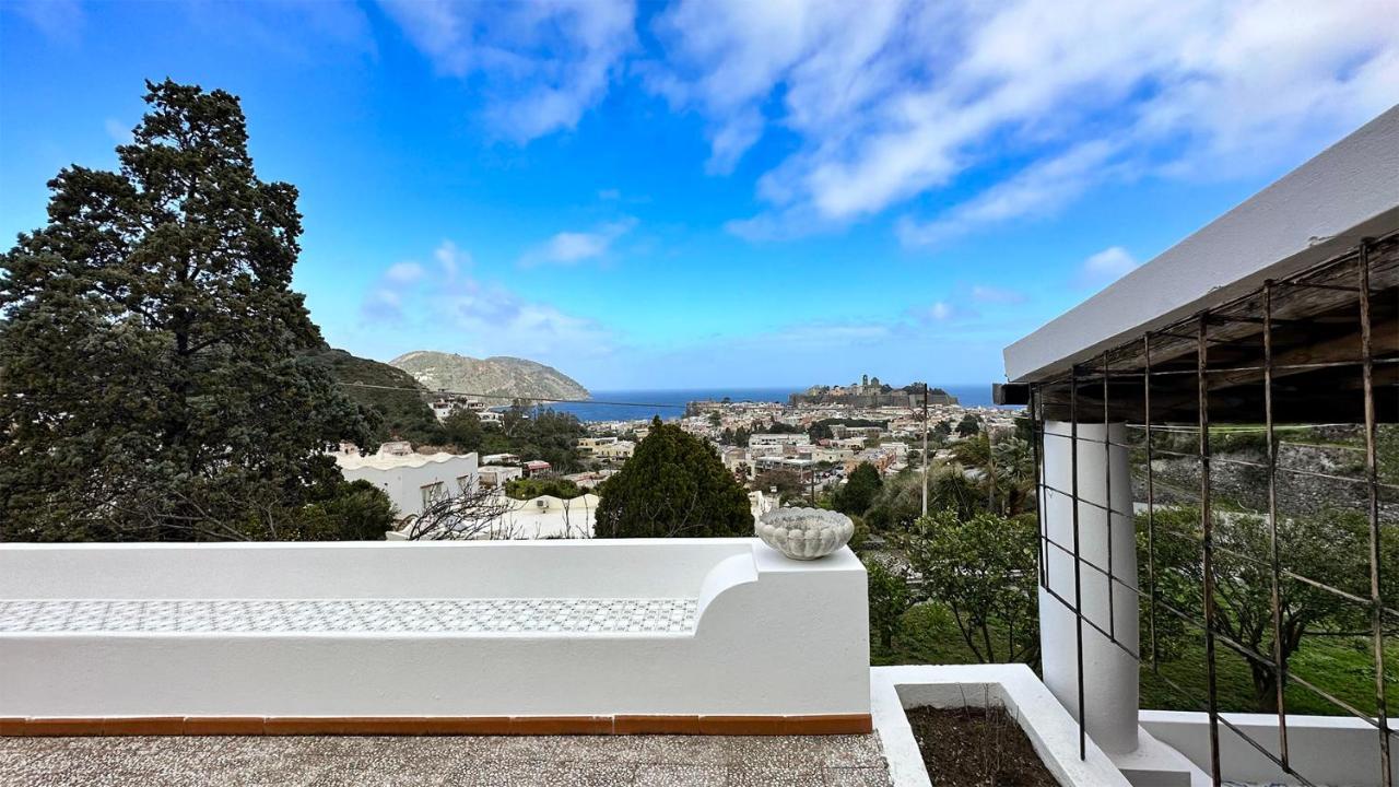 Villa La Milanina Lipari  Bagian luar foto