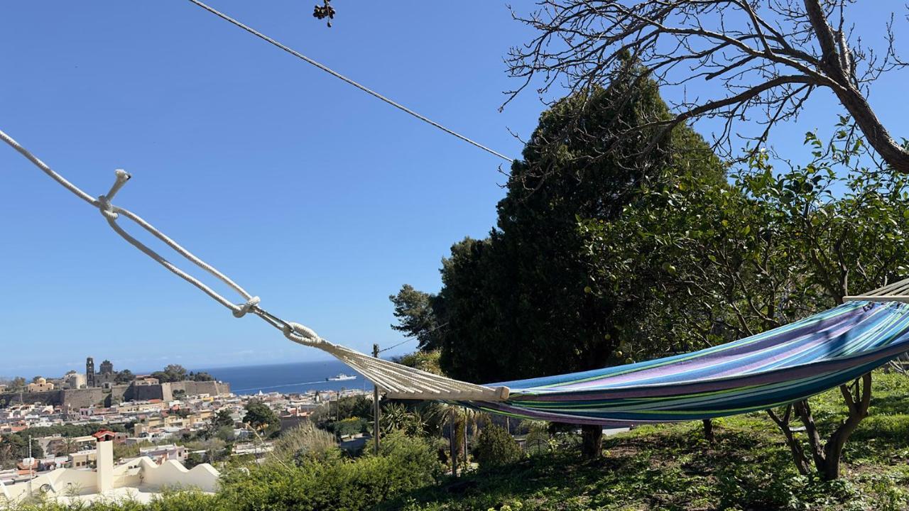Villa La Milanina Lipari  Bagian luar foto