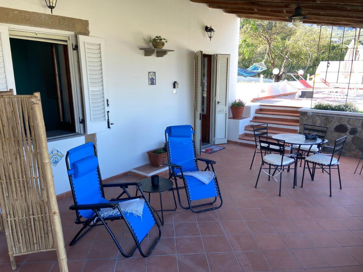 Villa La Milanina Lipari  Bagian luar foto