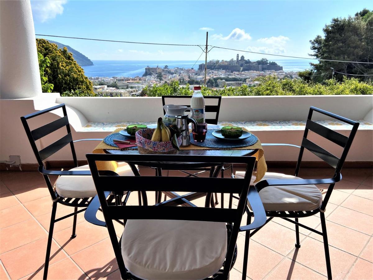 Villa La Milanina Lipari  Bagian luar foto