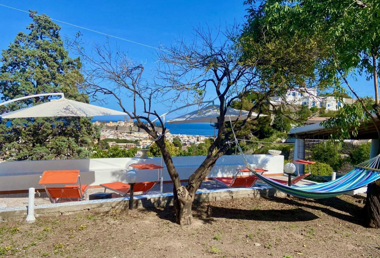 Villa La Milanina Lipari  Bagian luar foto