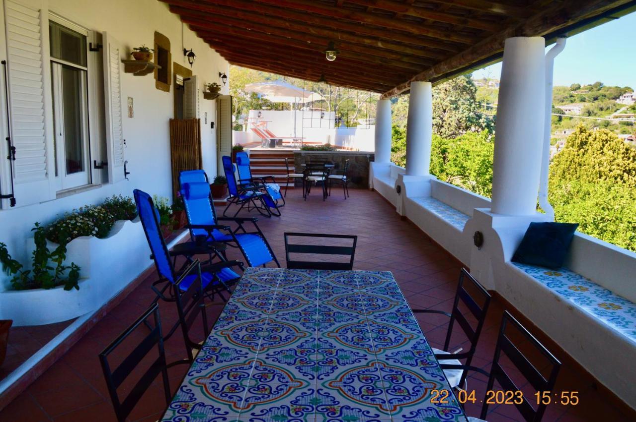 Villa La Milanina Lipari  Bagian luar foto