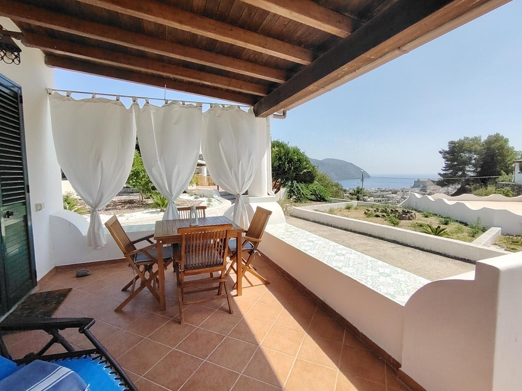 Villa La Milanina Lipari  Bagian luar foto