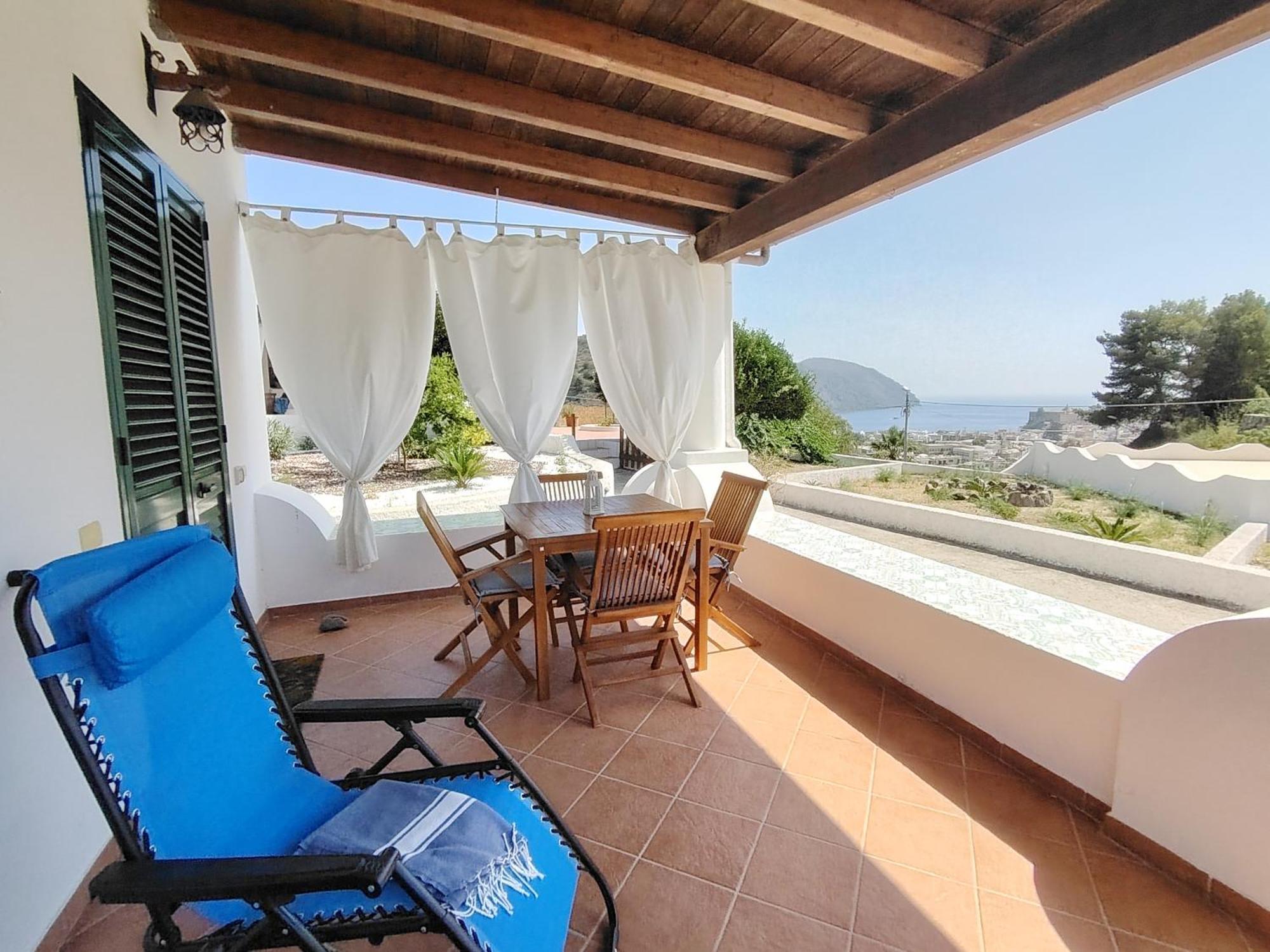 Villa La Milanina Lipari  Bagian luar foto
