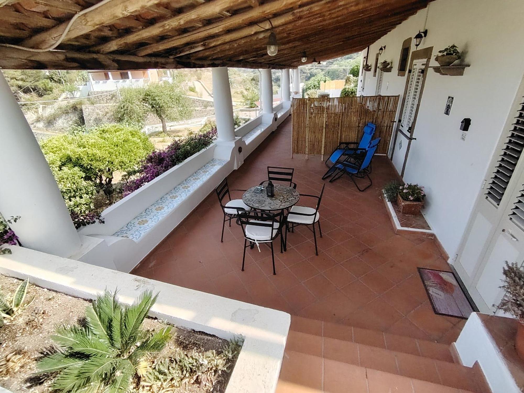 Villa La Milanina Lipari  Bagian luar foto
