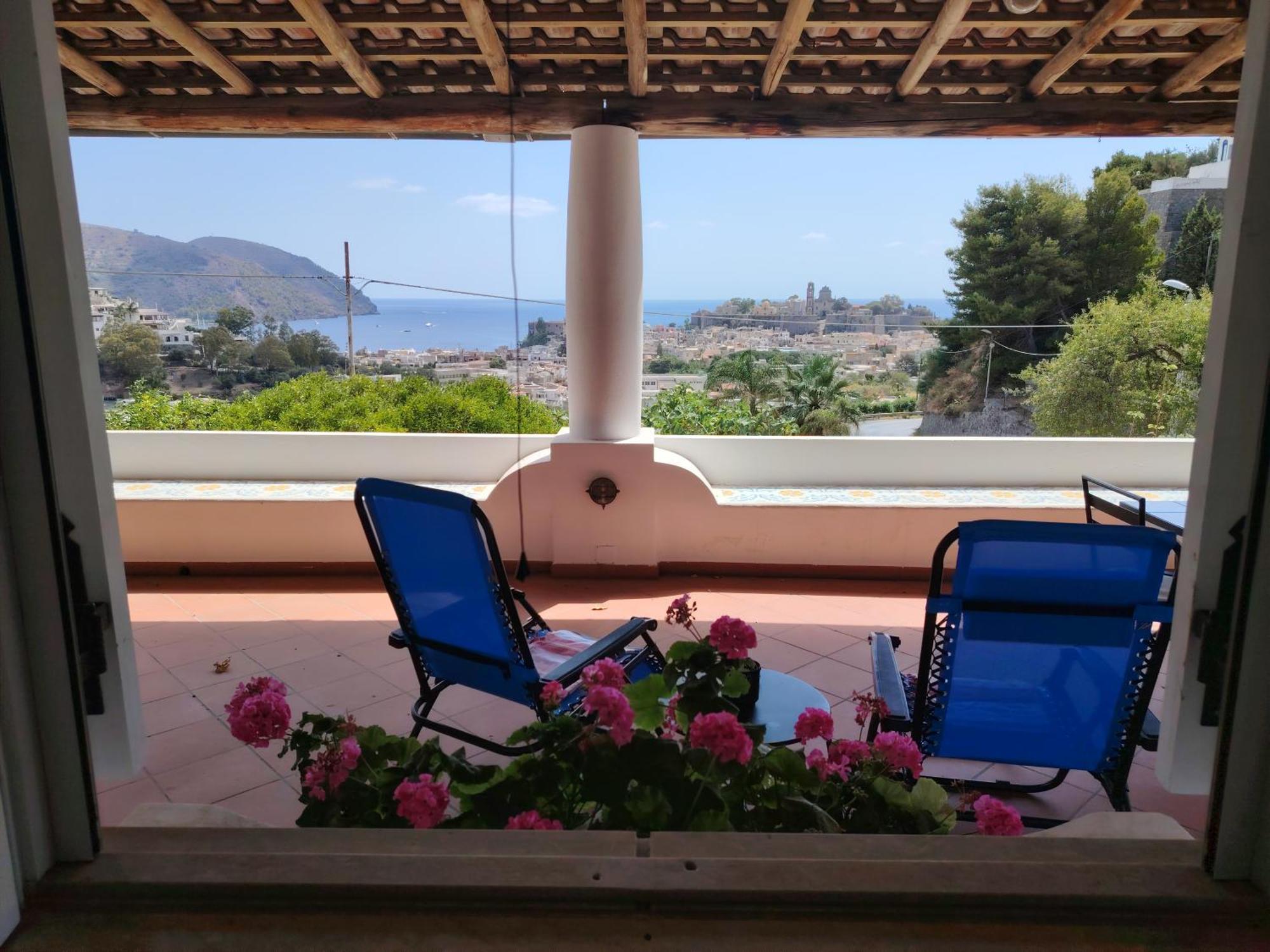 Villa La Milanina Lipari  Bagian luar foto